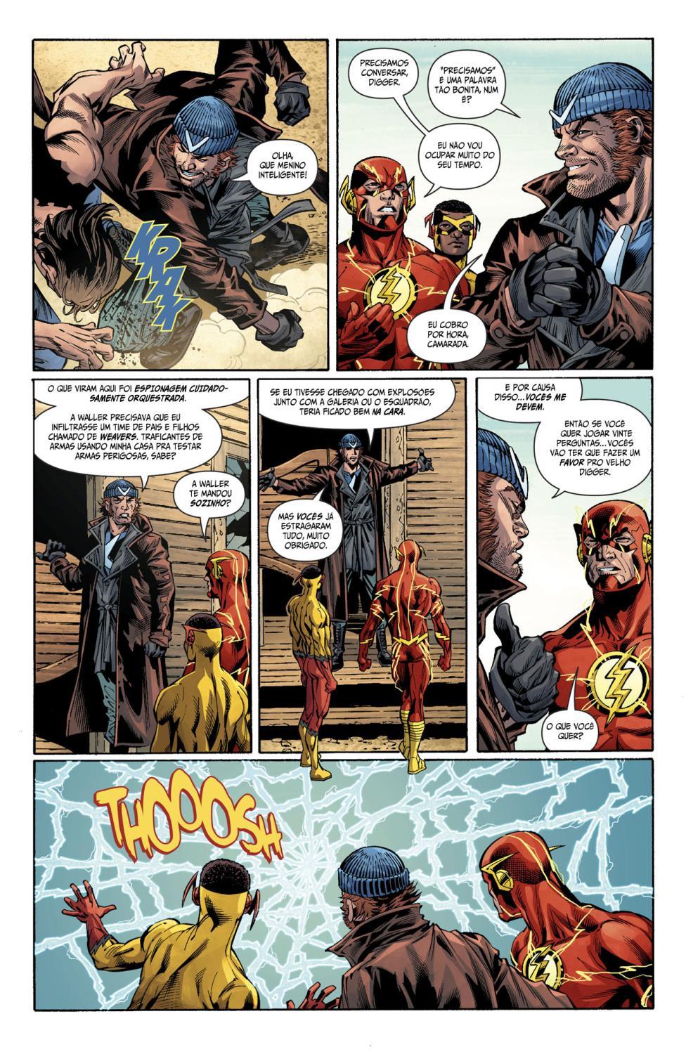 Read DC Rebirth - Flash (PT-BR) PT Manga Online
