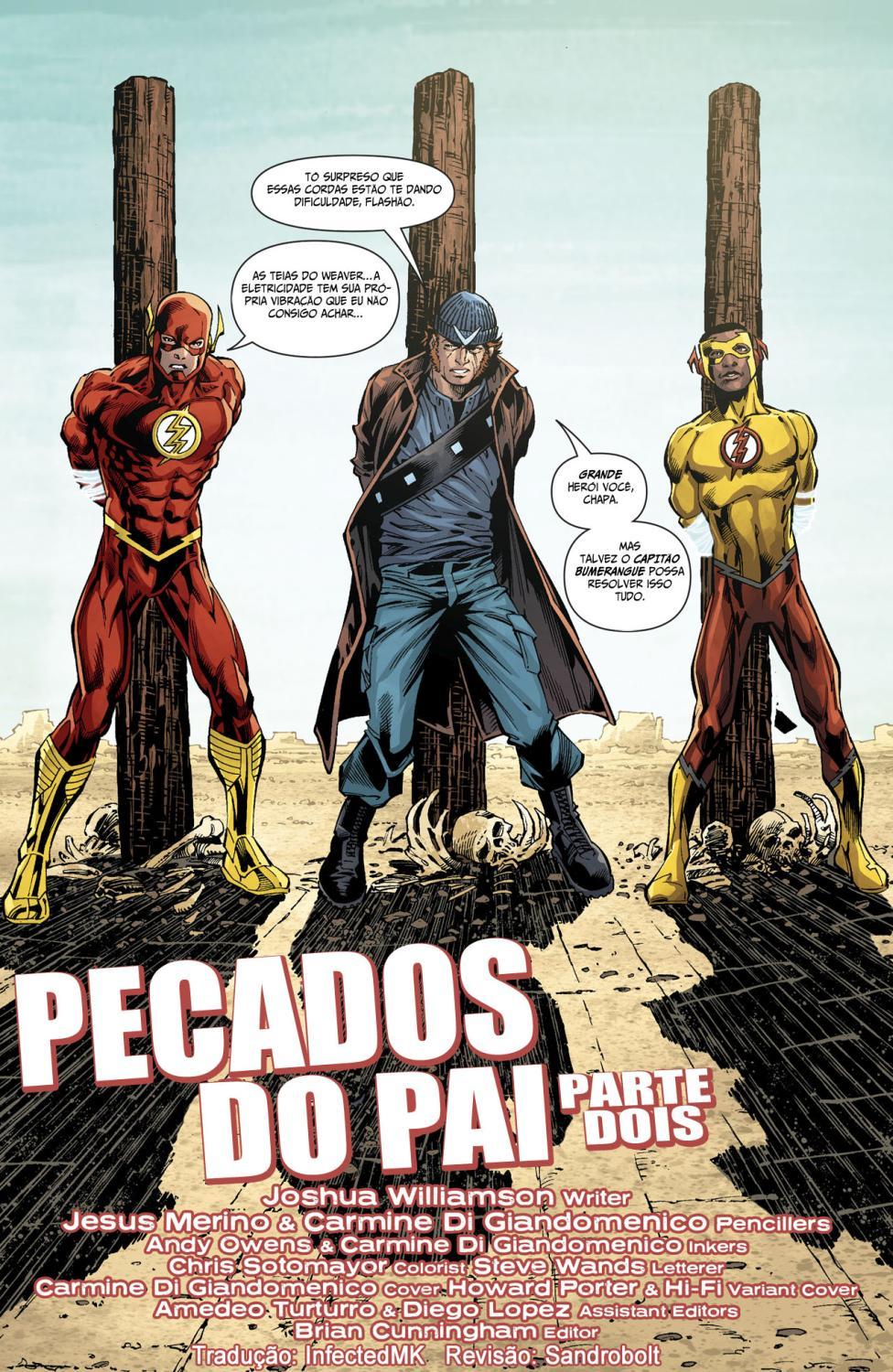 Read DC Rebirth - Flash (PT-BR) PT Manga Online