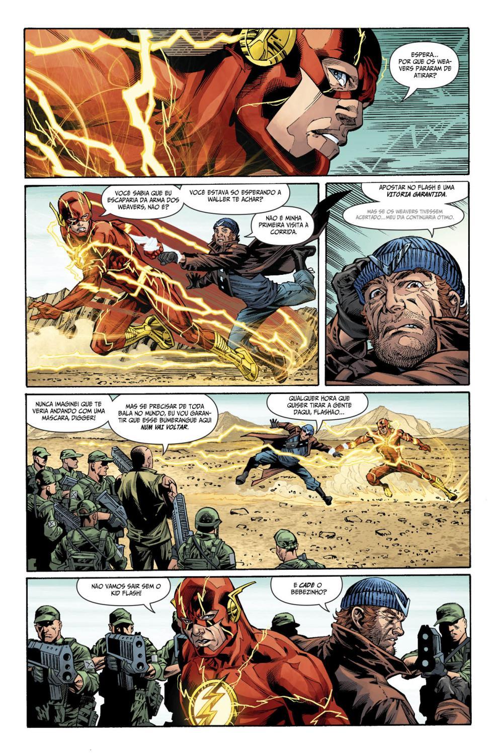Read DC Rebirth - Flash (PT-BR) PT Manga Online