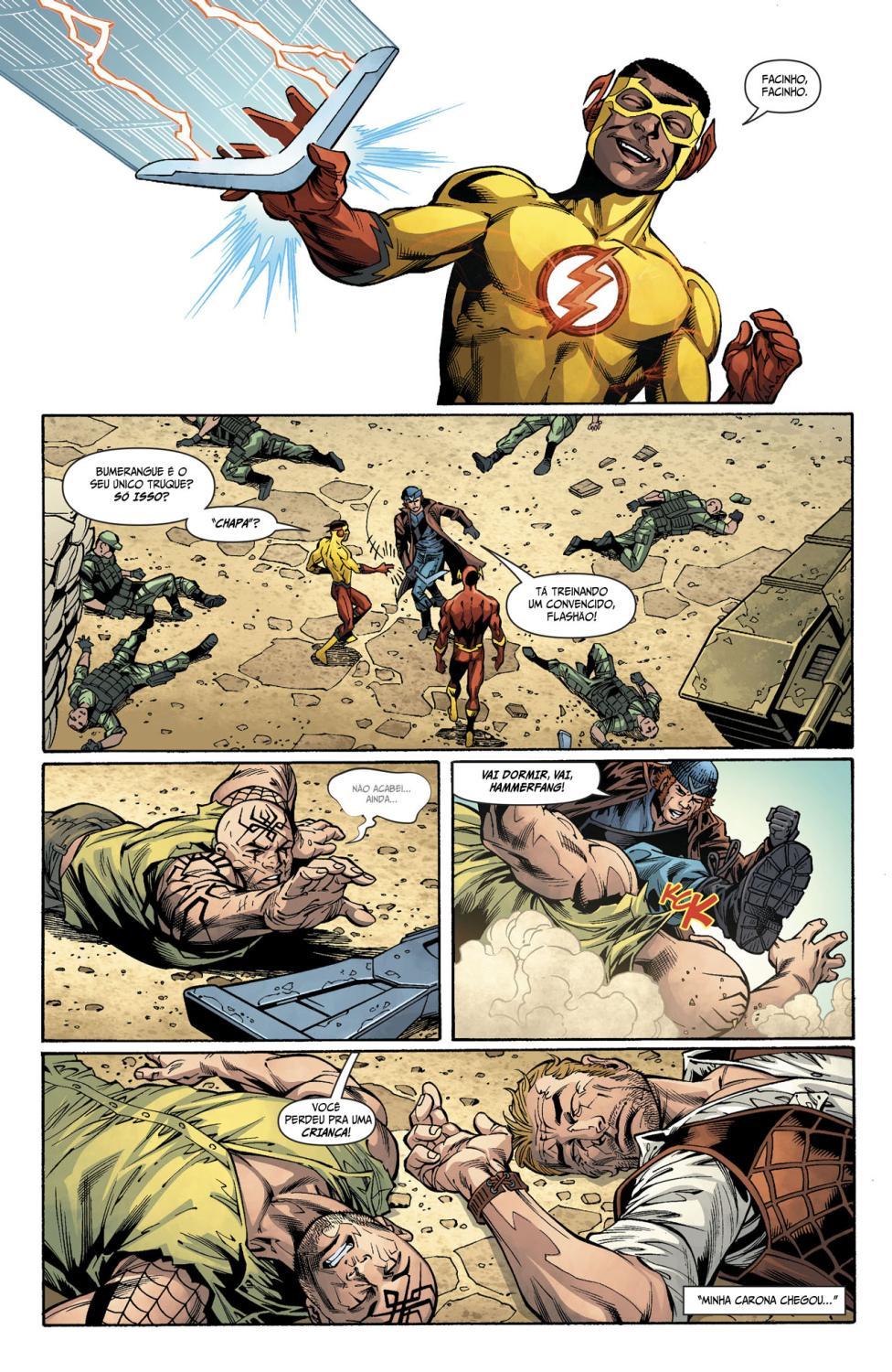 Read DC Rebirth - Flash (PT-BR) PT Manga Online