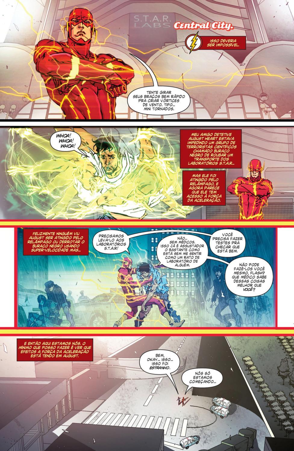 Read DC Rebirth - Flash (PT-BR) PT Manga Online