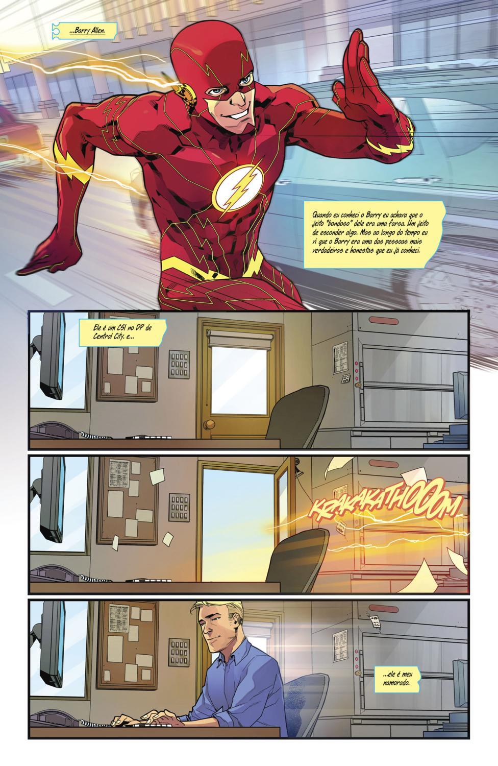 Read DC Rebirth - Flash (PT-BR) PT Manga Online