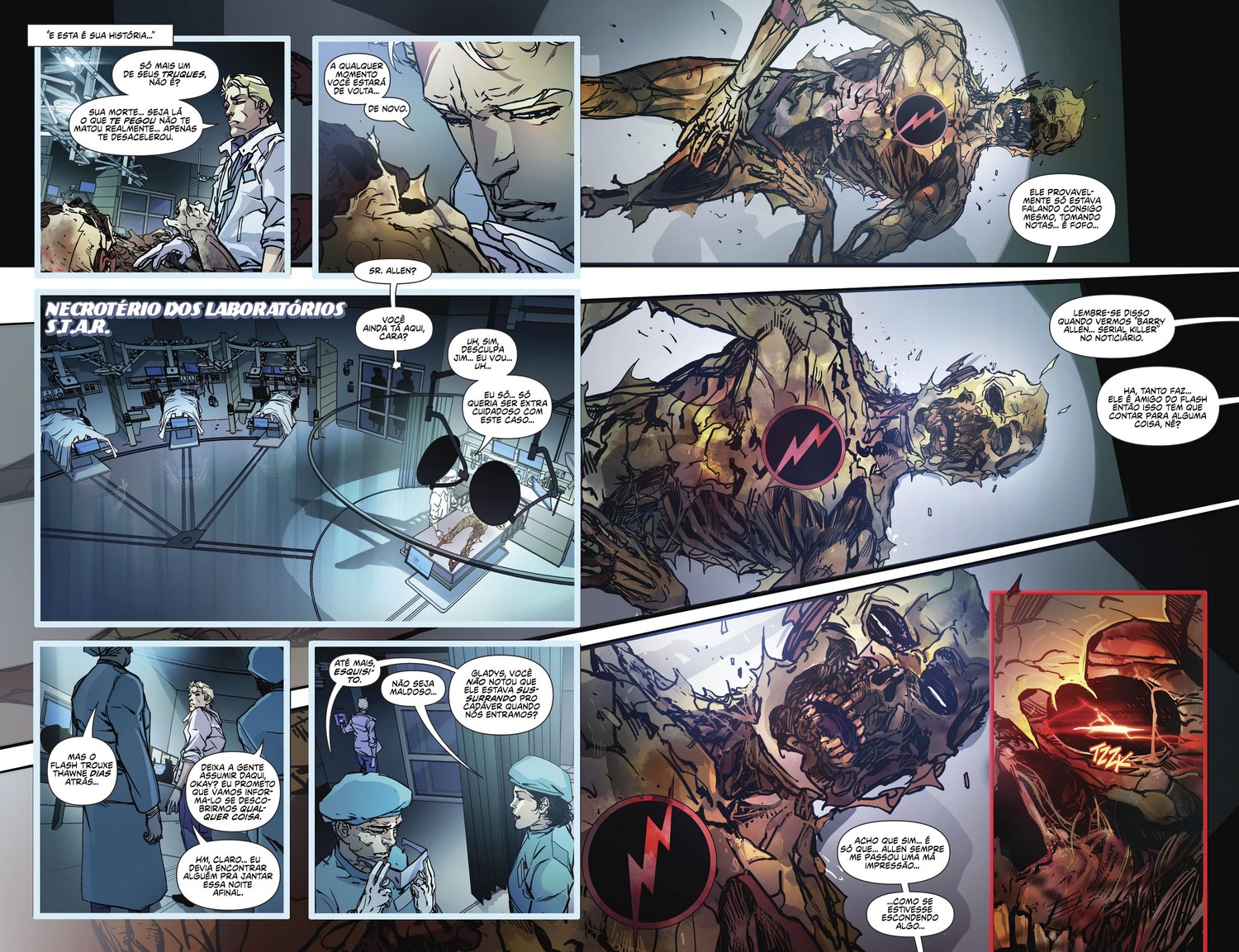 Read DC Rebirth - Flash (PT-BR) PT Manga Online