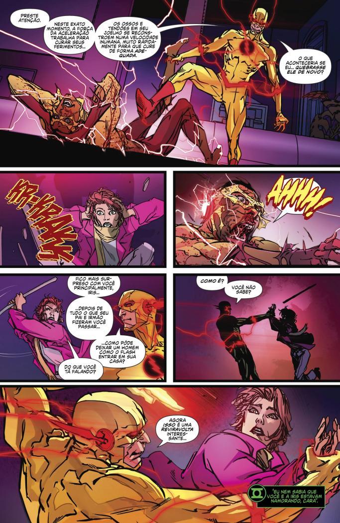 Read DC Rebirth - Flash (PT-BR) PT Manga Online