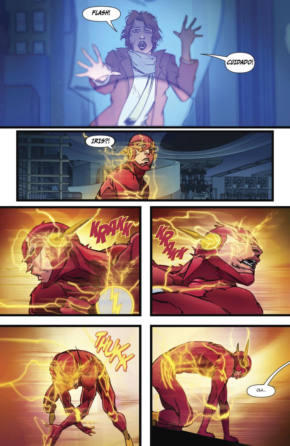 Read DC Rebirth - Flash (PT-BR) PT Manga Online