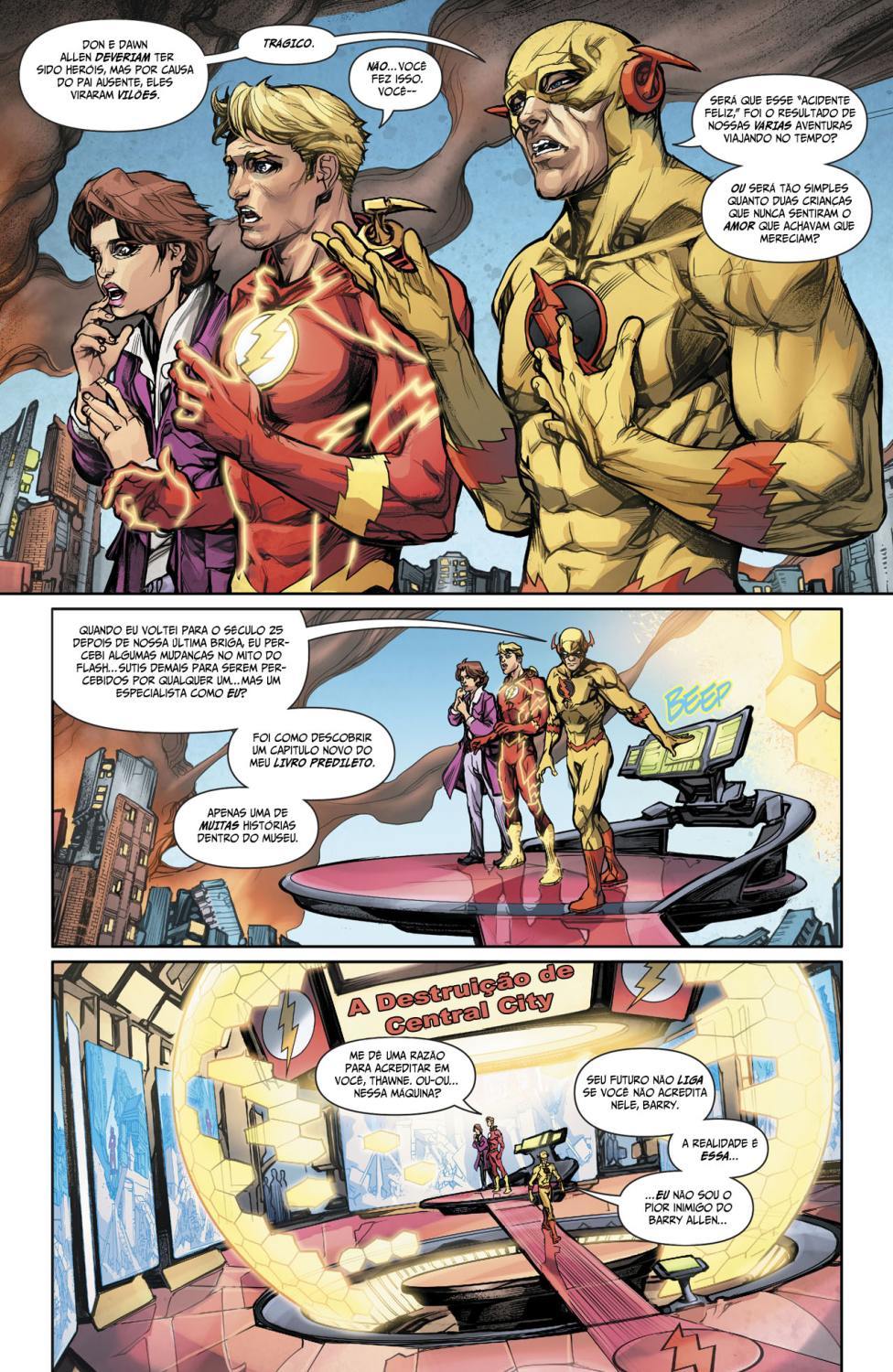 Read DC Rebirth - Flash (PT-BR) PT Manga Online