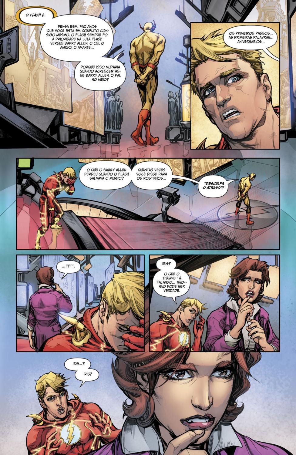 Read DC Rebirth - Flash (PT-BR) PT Manga Online
