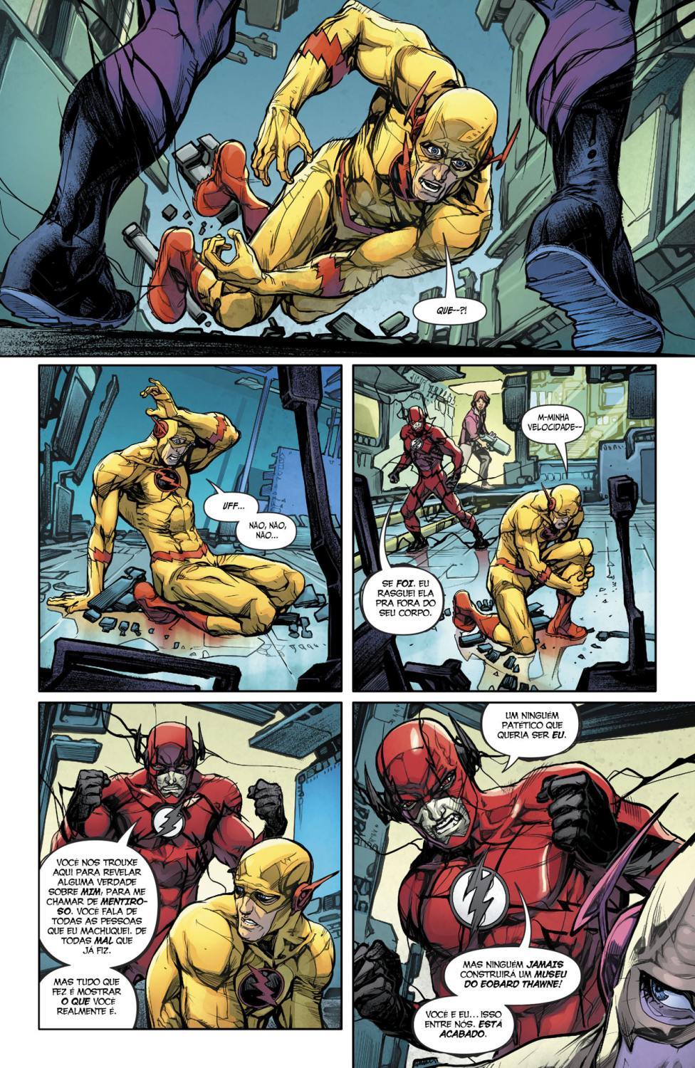Read DC Rebirth - Flash (PT-BR) PT Manga Online