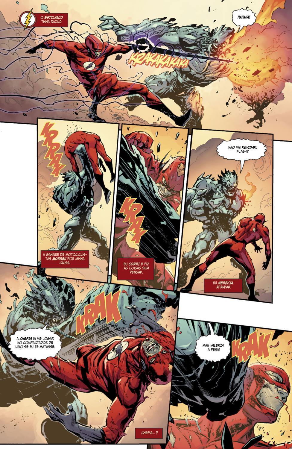 Read DC Rebirth - Flash (PT-BR) PT Manga Online