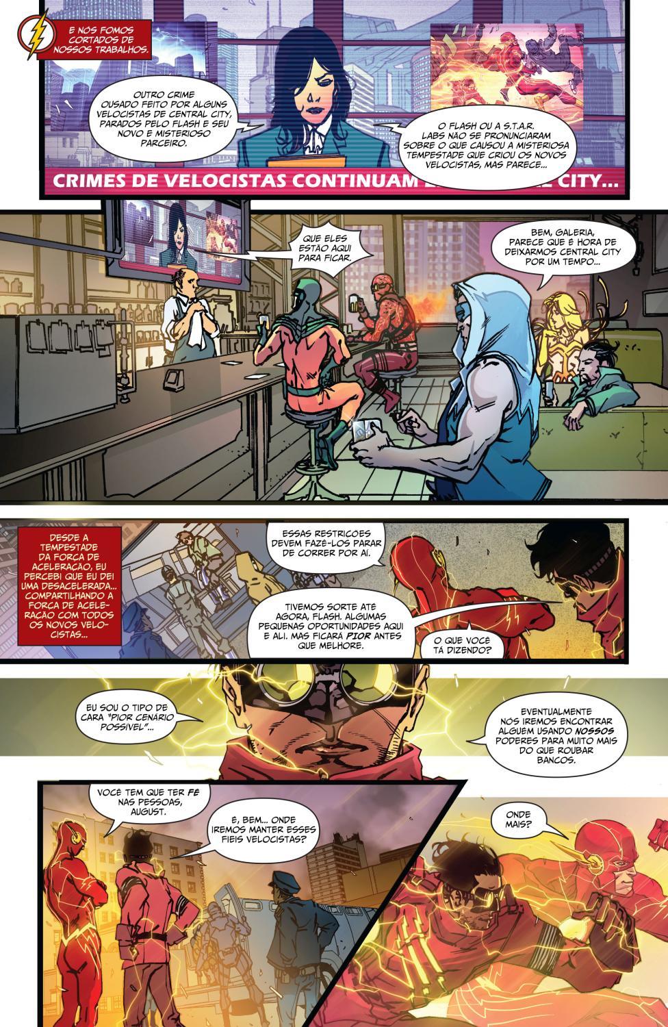 Read DC Rebirth - Flash (PT-BR) PT Manga Online