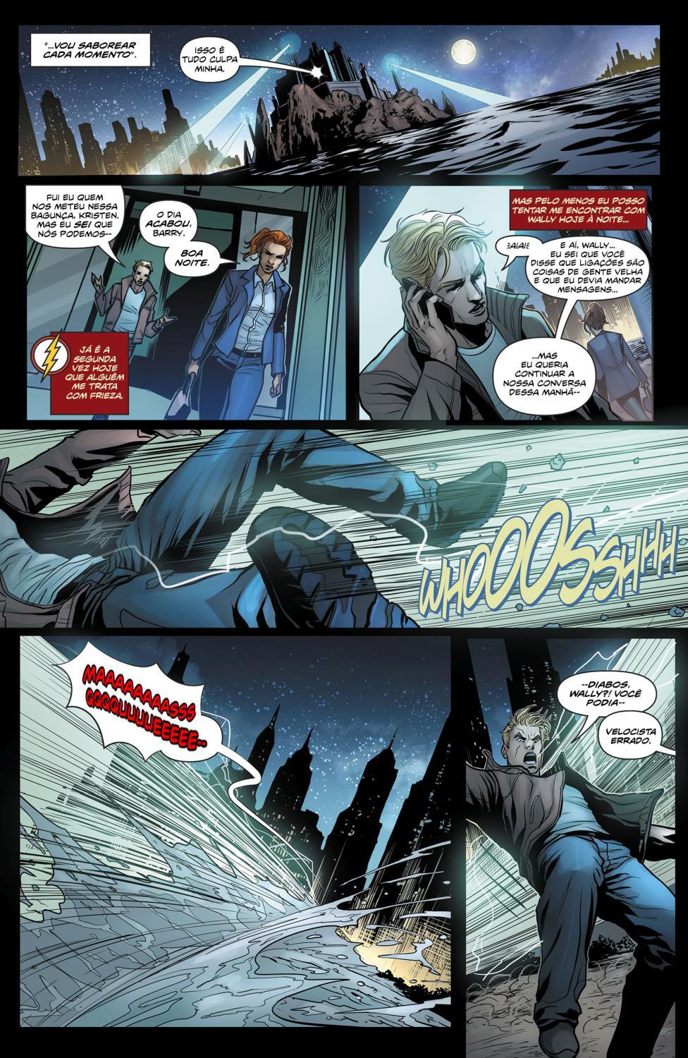 Read DC Rebirth - Flash (PT-BR) PT Manga Online