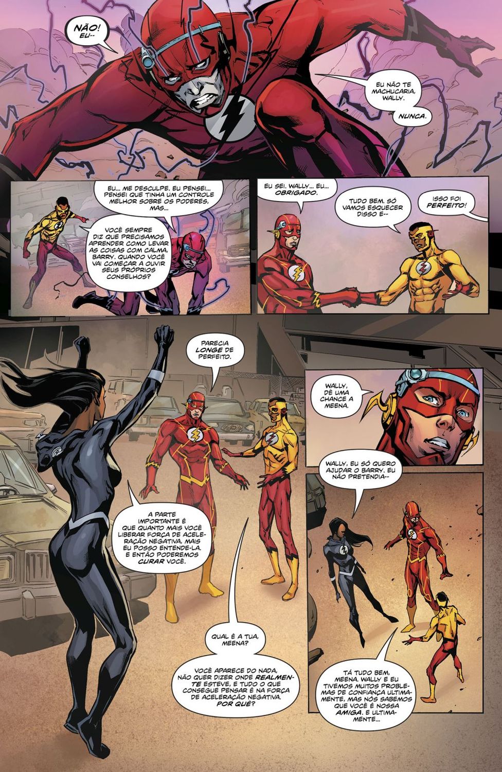 Read DC Rebirth - Flash (PT-BR) PT Manga Online
