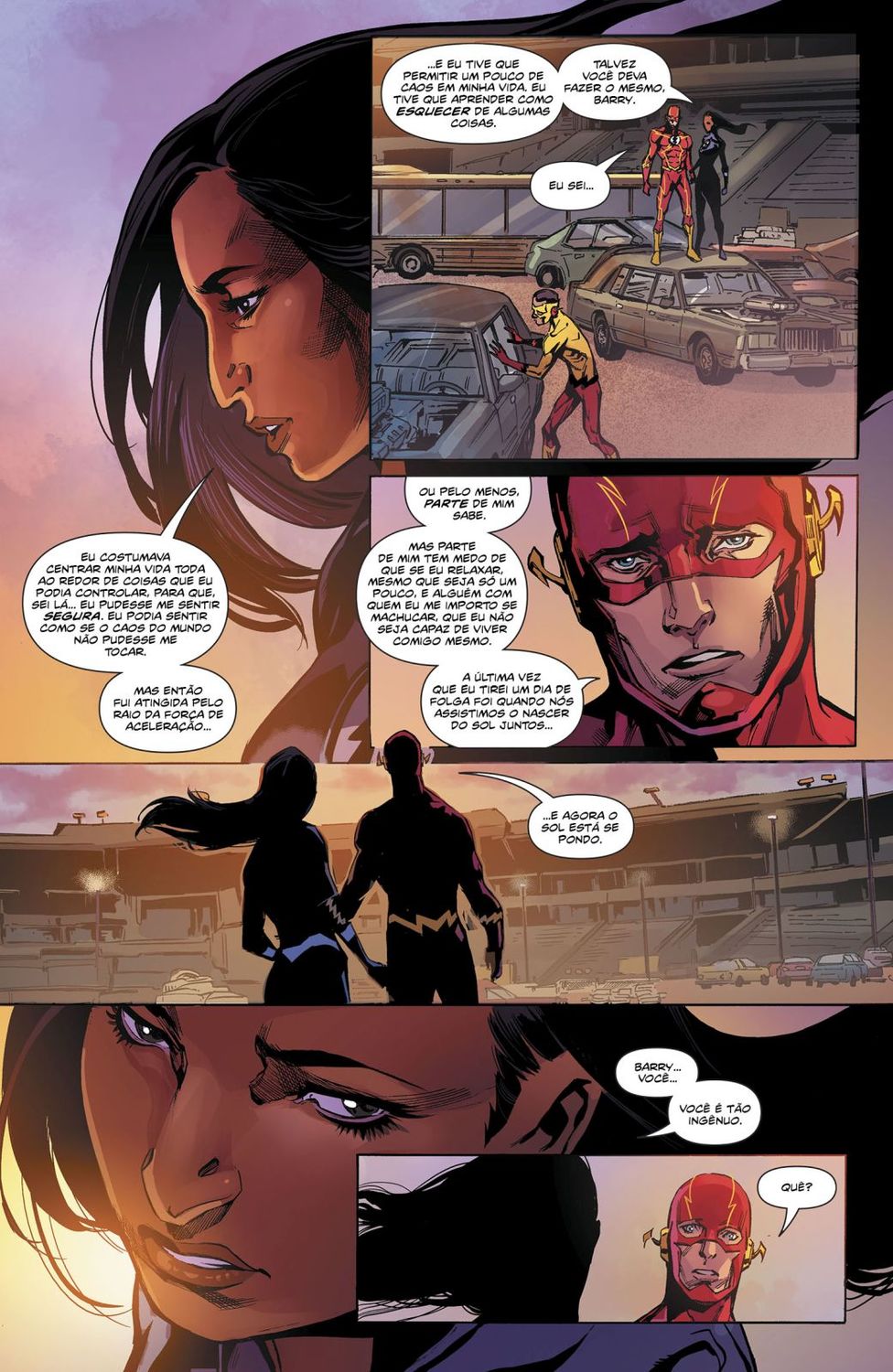 Read DC Rebirth - Flash (PT-BR) PT Manga Online