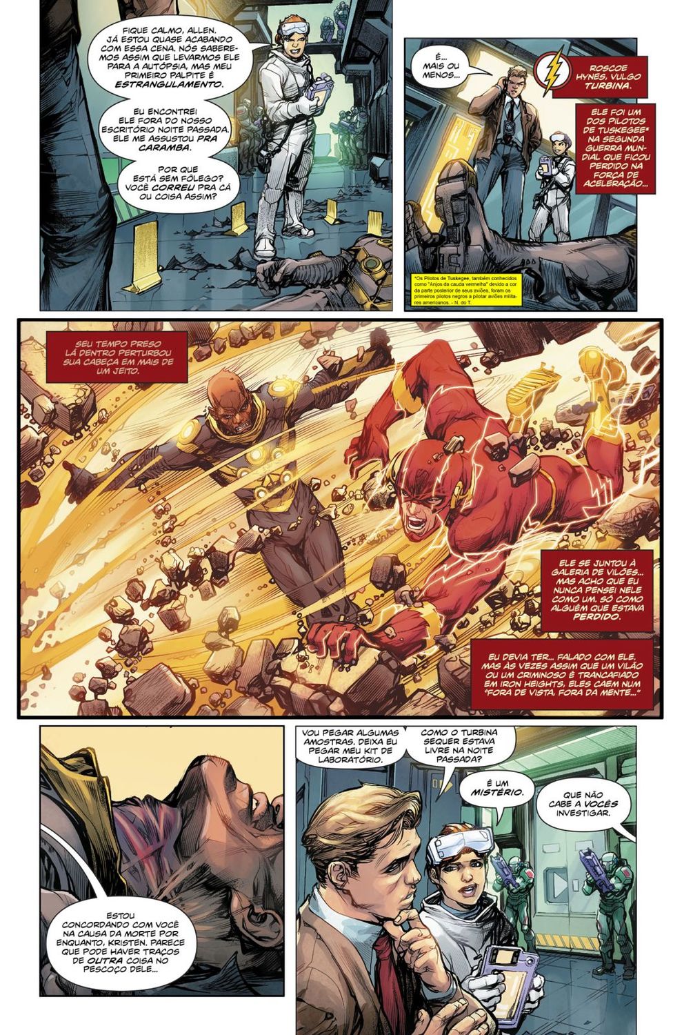 Read DC Rebirth - Flash (PT-BR) PT Manga Online