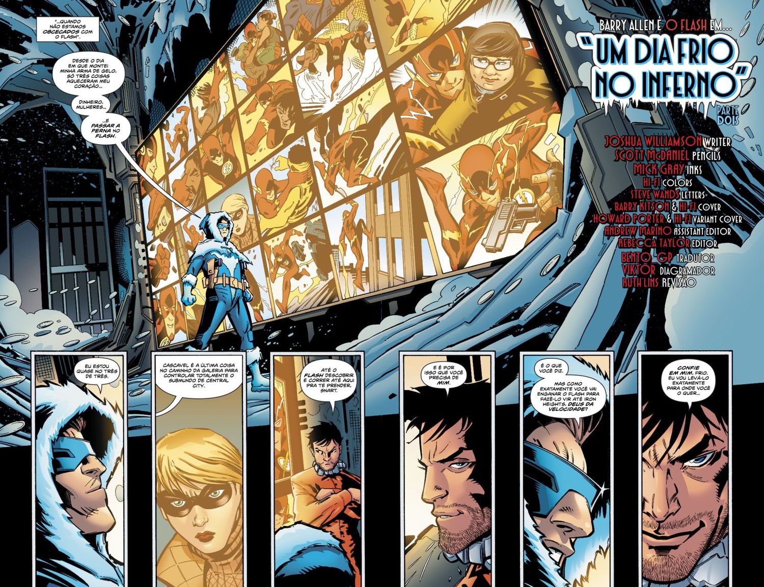 Read DC Rebirth - Flash (PT-BR) PT Manga Online
