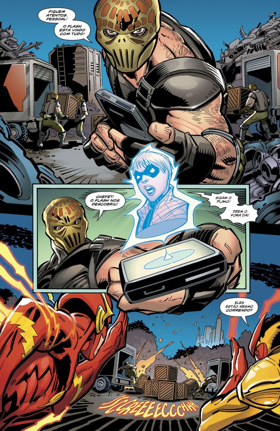 Read DC Rebirth - Flash (PT-BR) PT Manga Online