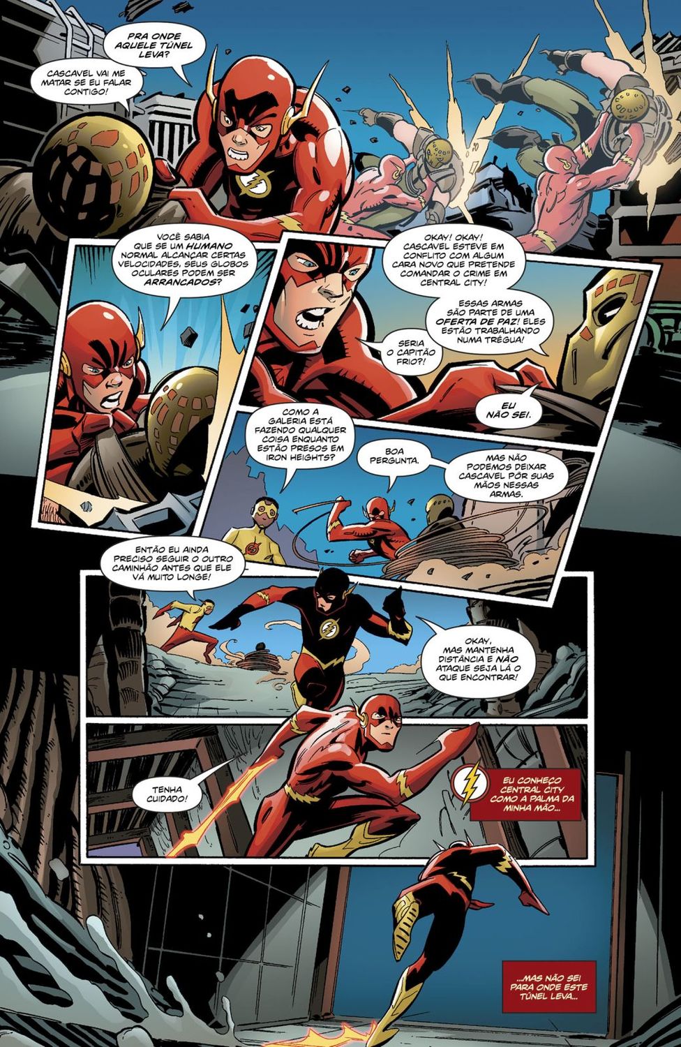 Read DC Rebirth - Flash (PT-BR) PT Manga Online