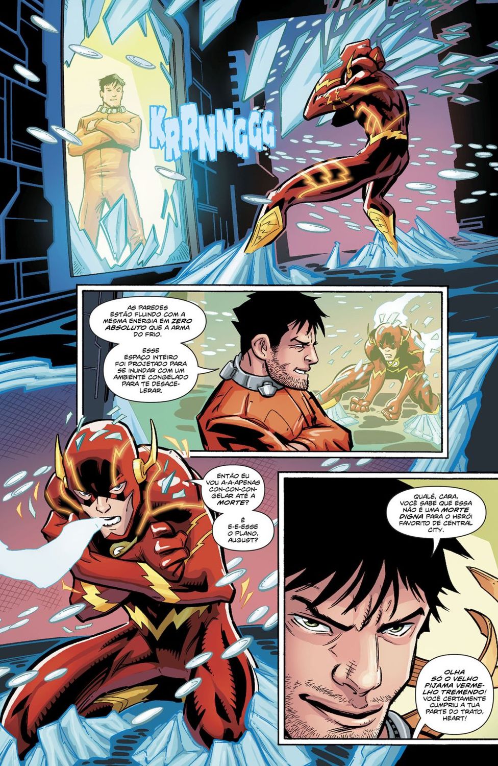 Read DC Rebirth - Flash (PT-BR) PT Manga Online