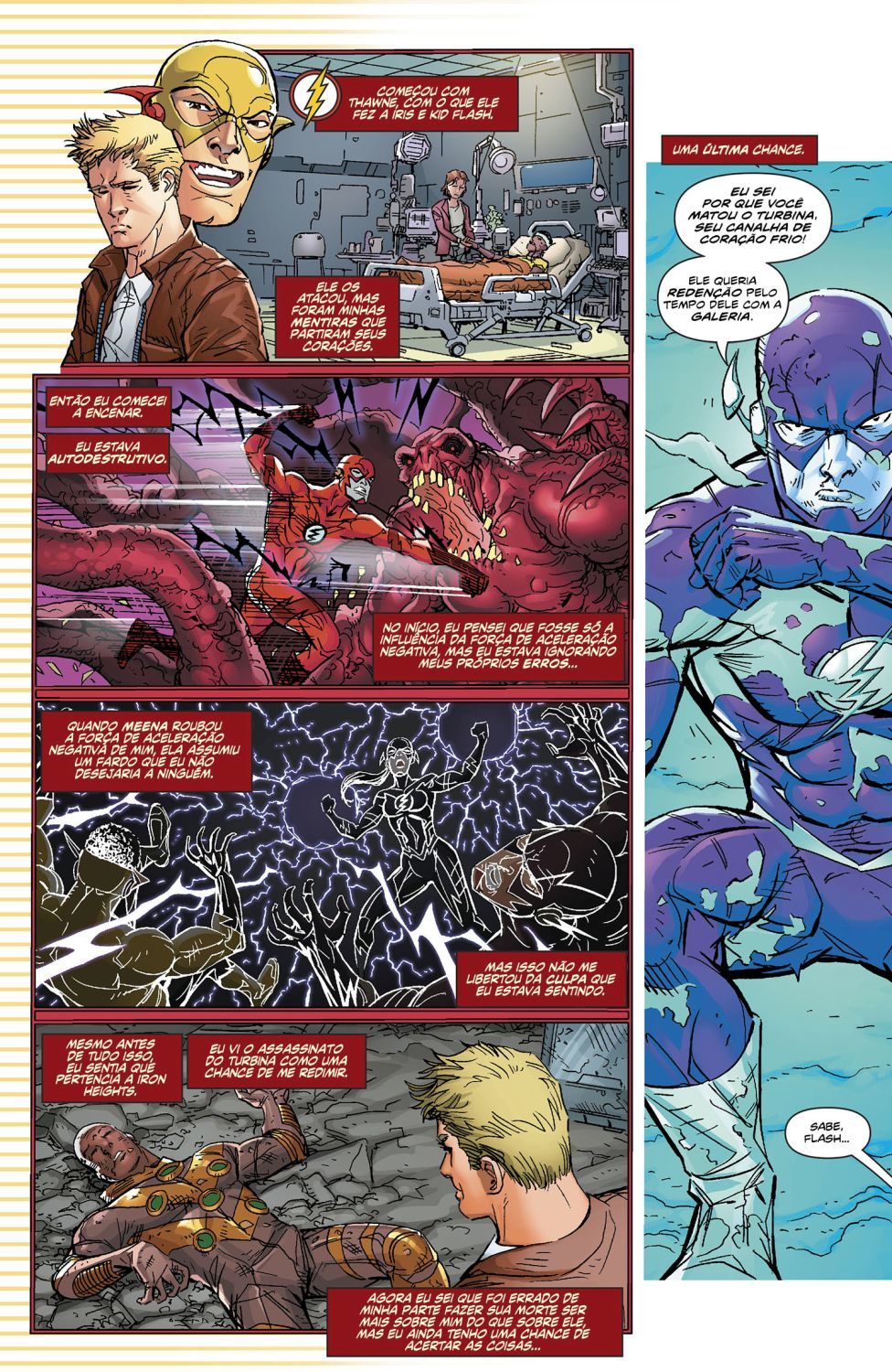 Read DC Rebirth - Flash (PT-BR) PT Manga Online
