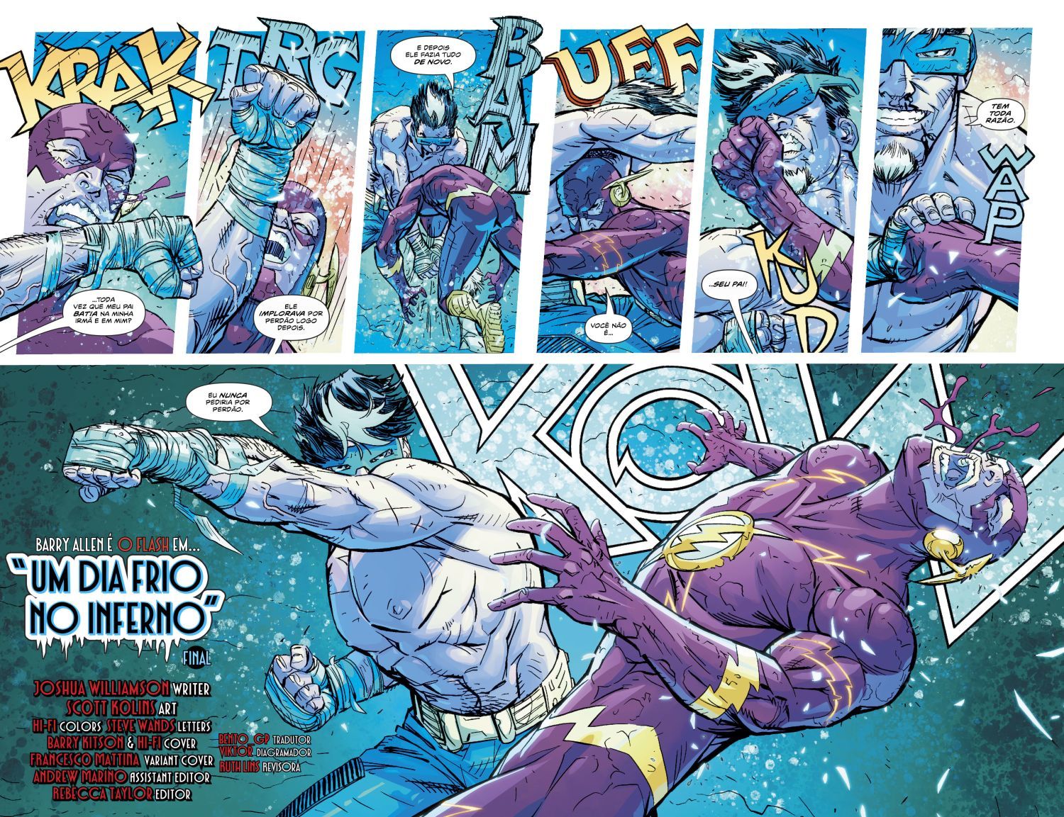 Read DC Rebirth - Flash (PT-BR) PT Manga Online