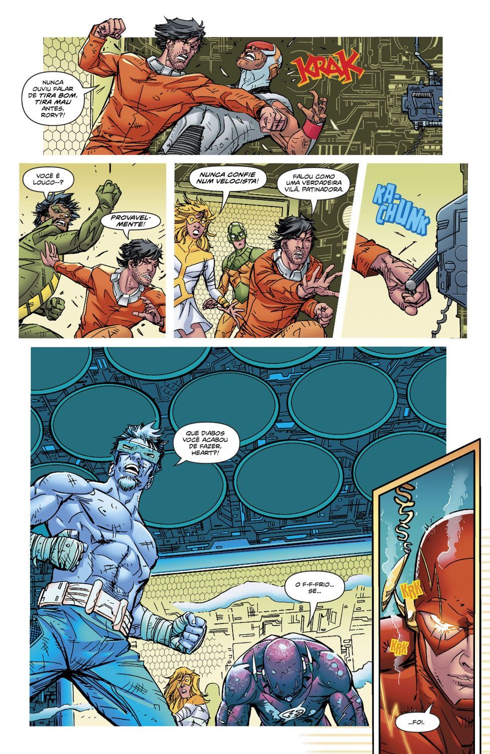 Read DC Rebirth - Flash (PT-BR) PT Manga Online