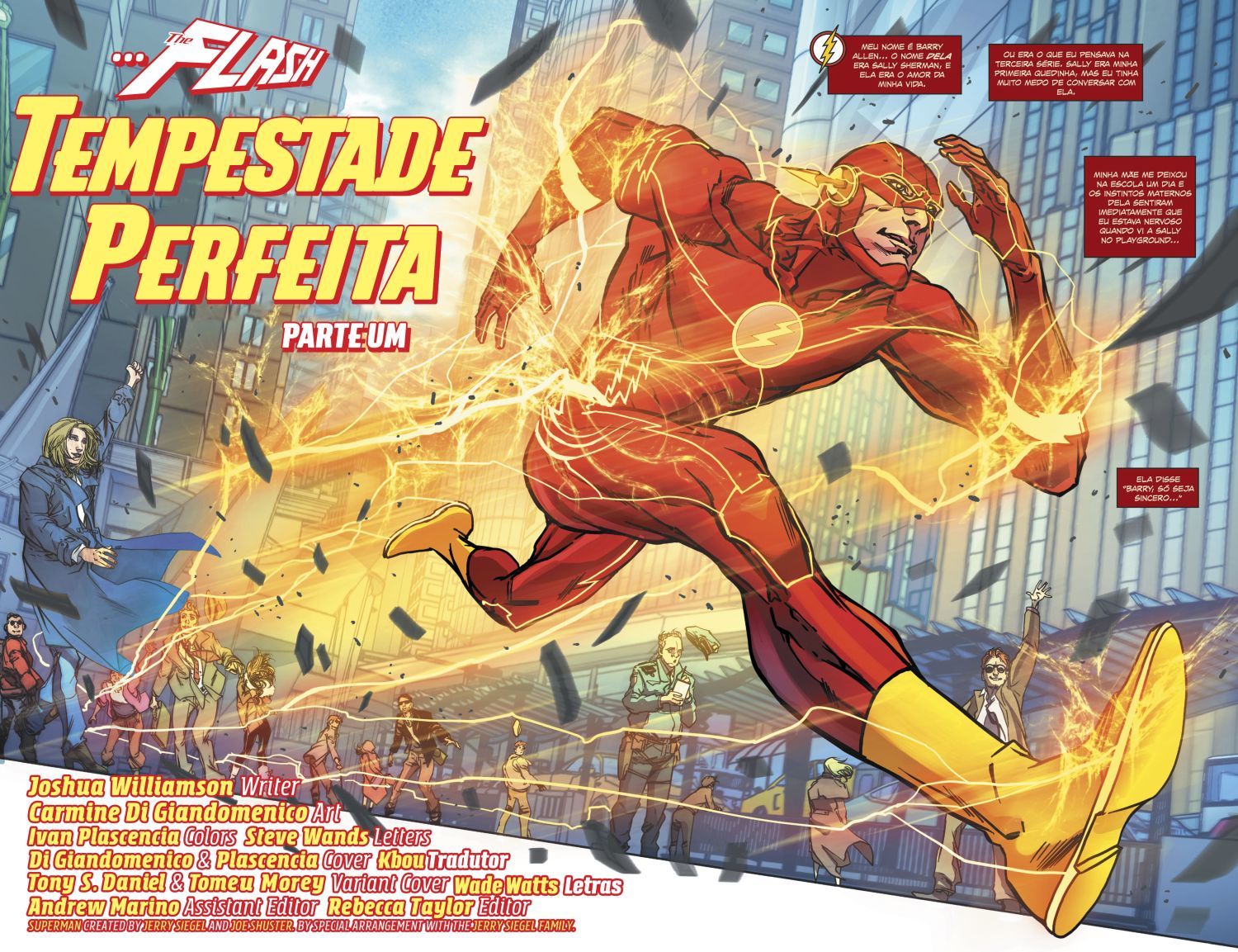 Read DC Rebirth - Flash (PT-BR) PT Manga Online