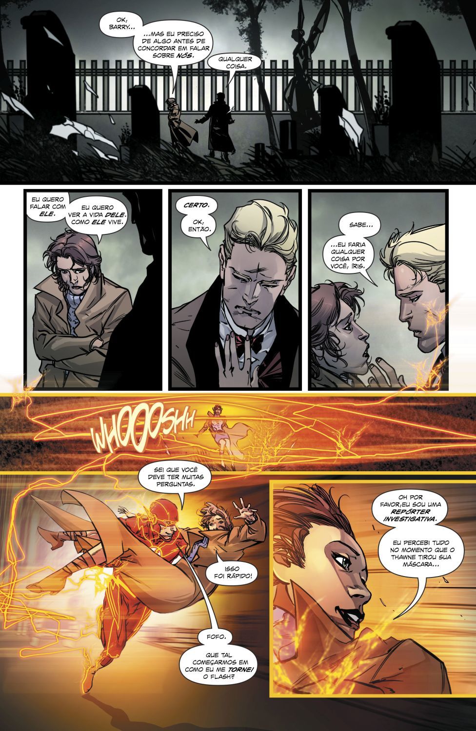 Read DC Rebirth - Flash (PT-BR) PT Manga Online
