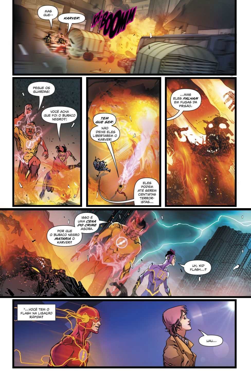 Read DC Rebirth - Flash (PT-BR) PT Manga Online