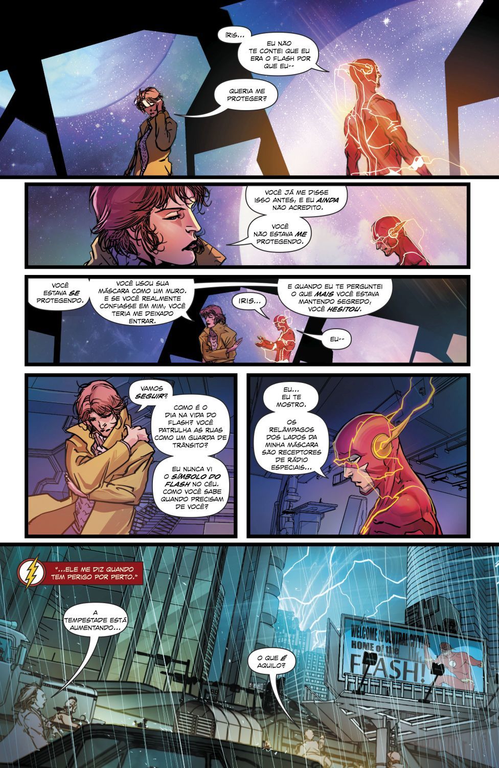 Read DC Rebirth - Flash (PT-BR) PT Manga Online
