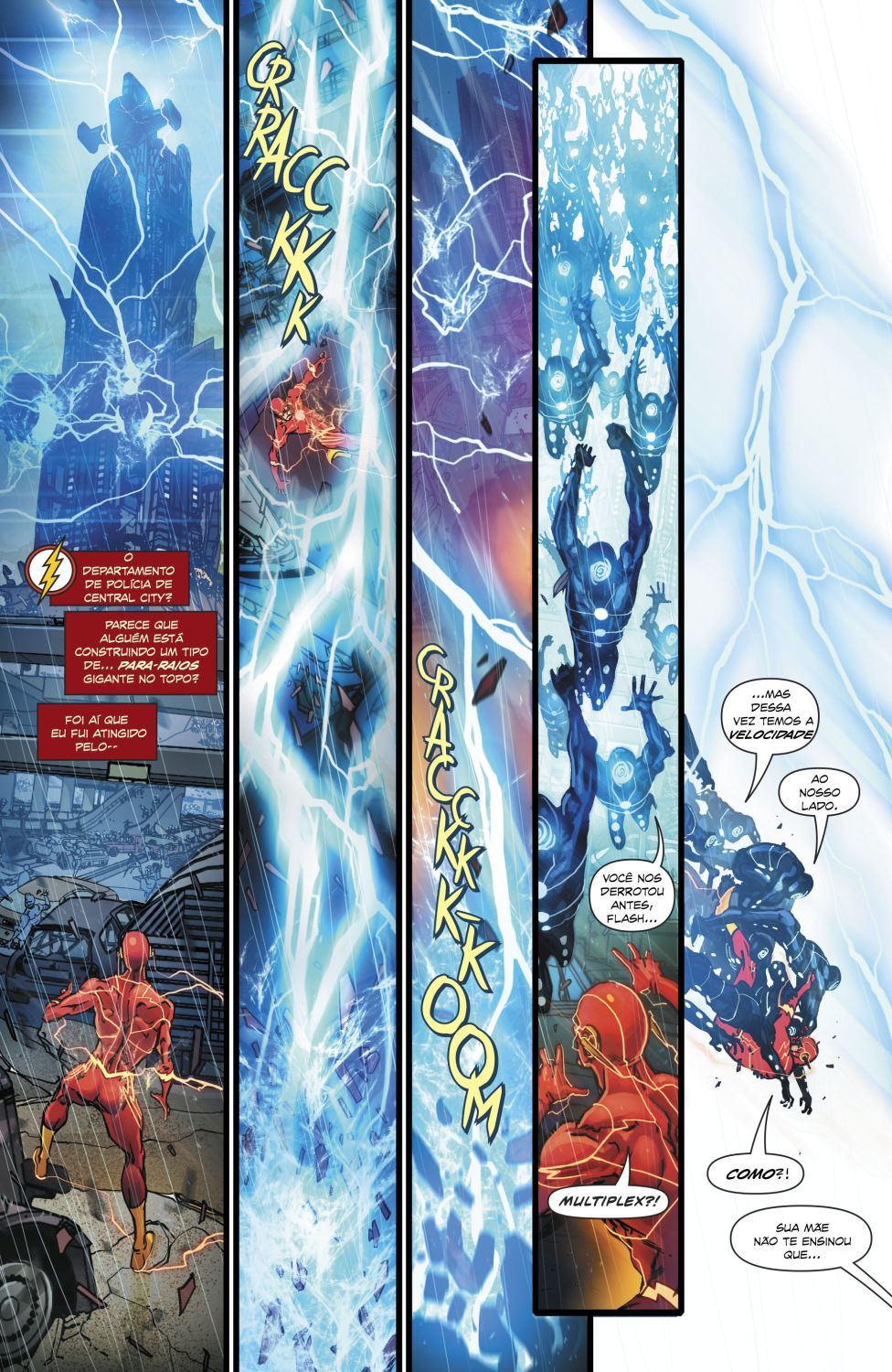 Read DC Rebirth - Flash (PT-BR) PT Manga Online