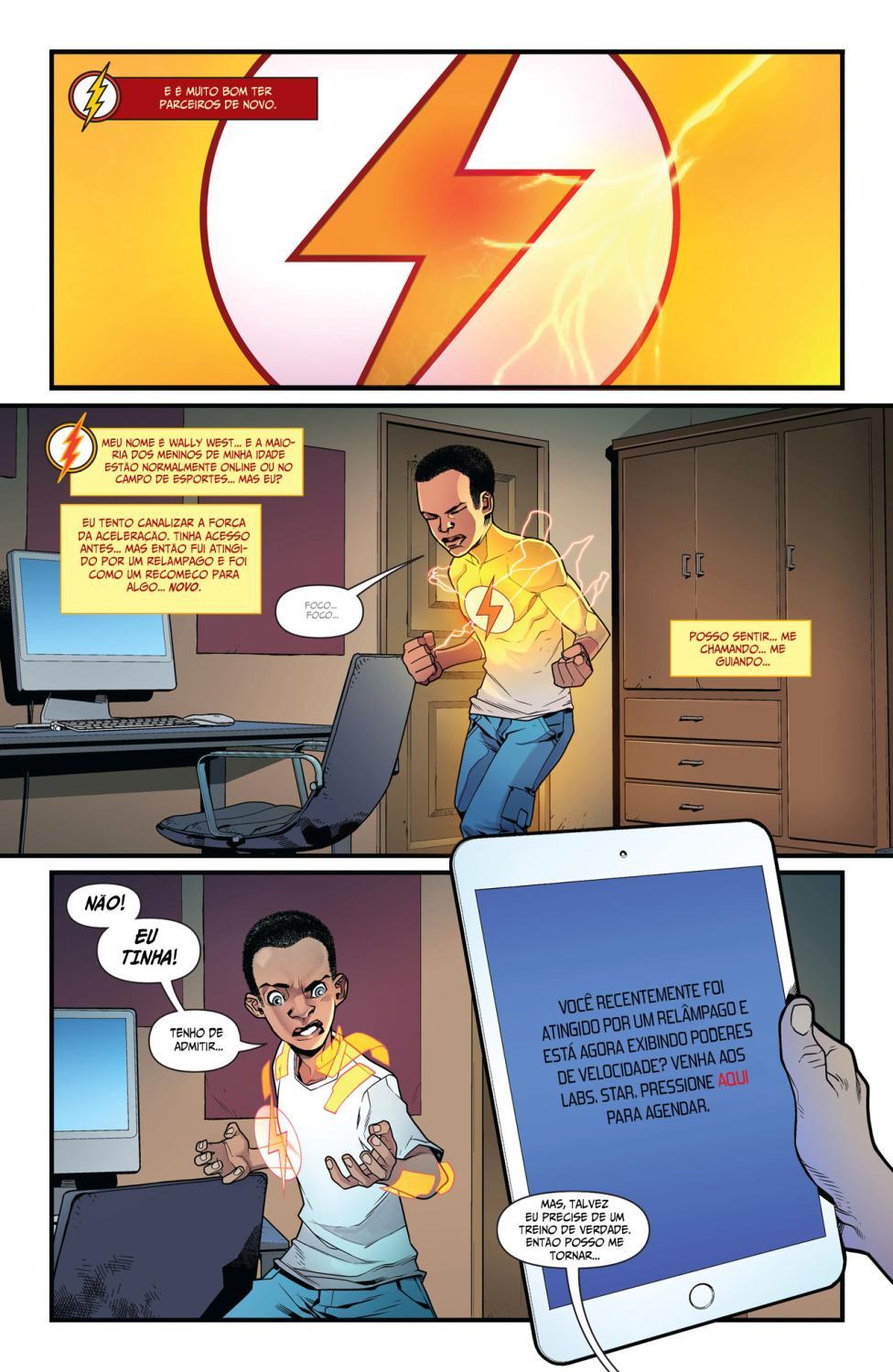 Read DC Rebirth - Flash (PT-BR) PT Manga Online