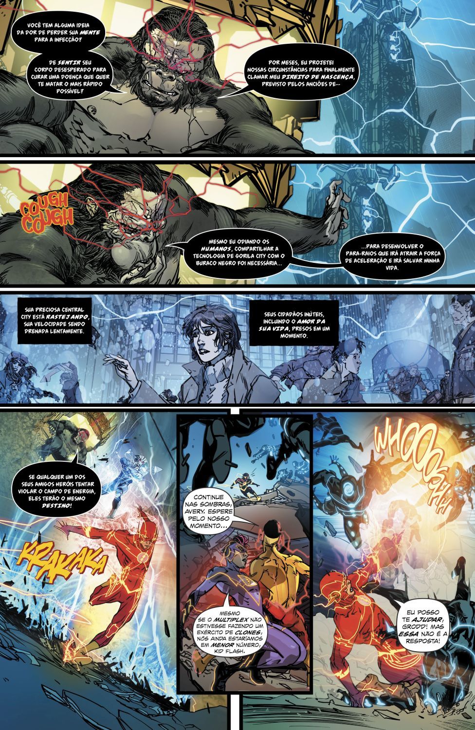 Read DC Rebirth - Flash (PT-BR) PT Manga Online