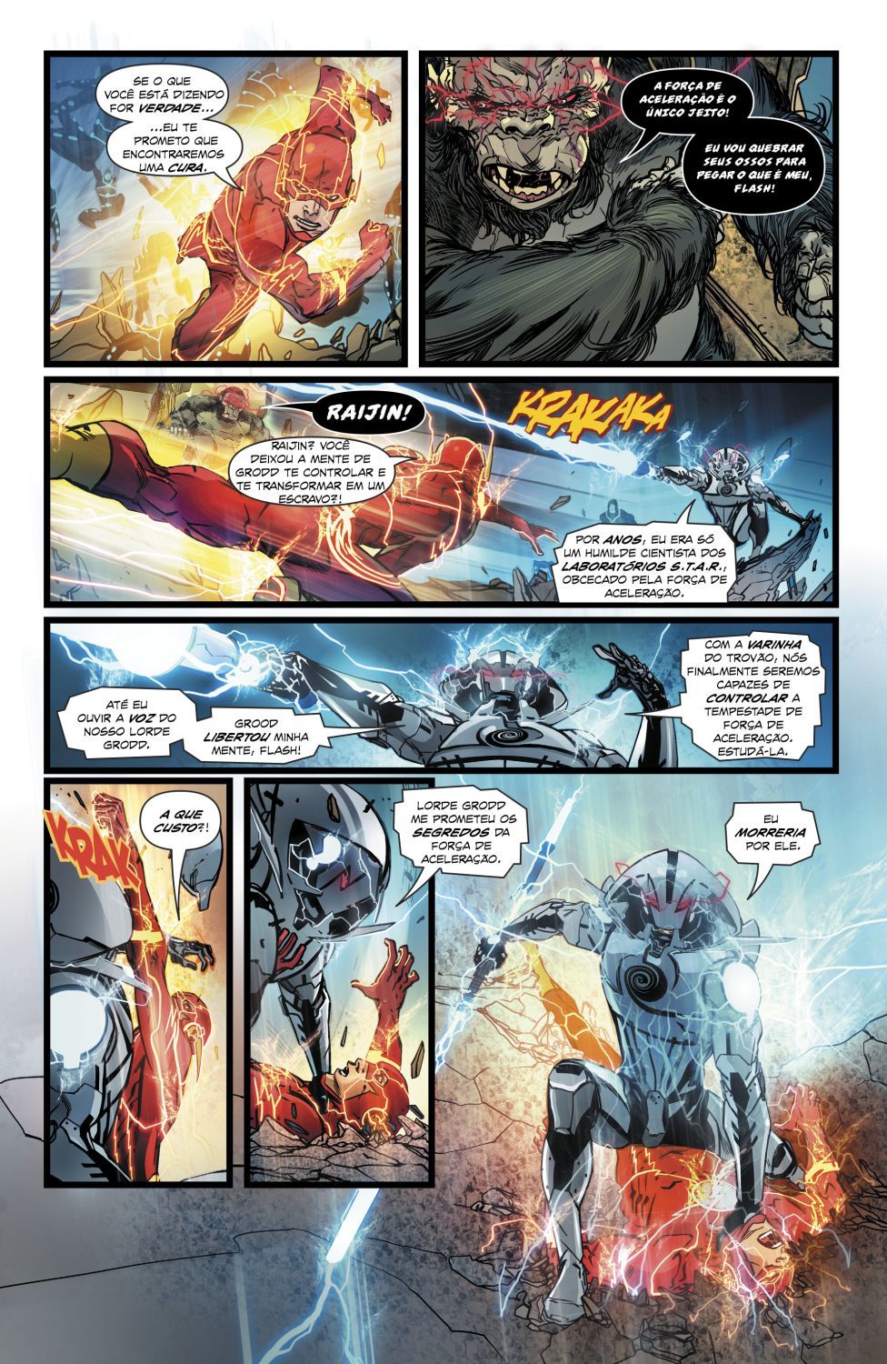 Read DC Rebirth - Flash (PT-BR) PT Manga Online