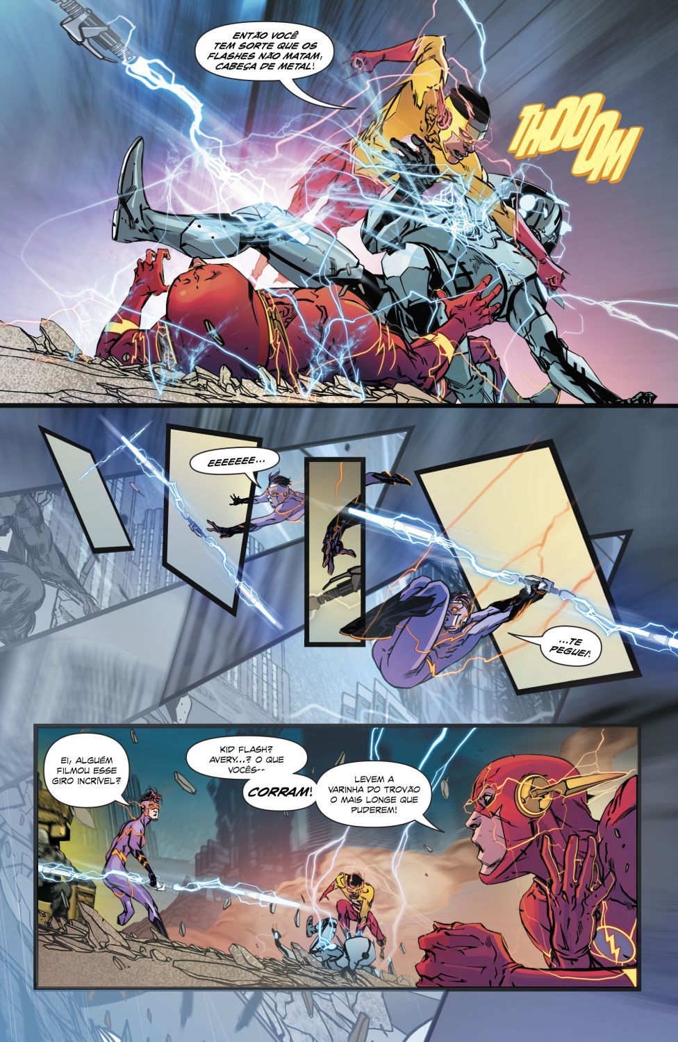 Read DC Rebirth - Flash (PT-BR) PT Manga Online