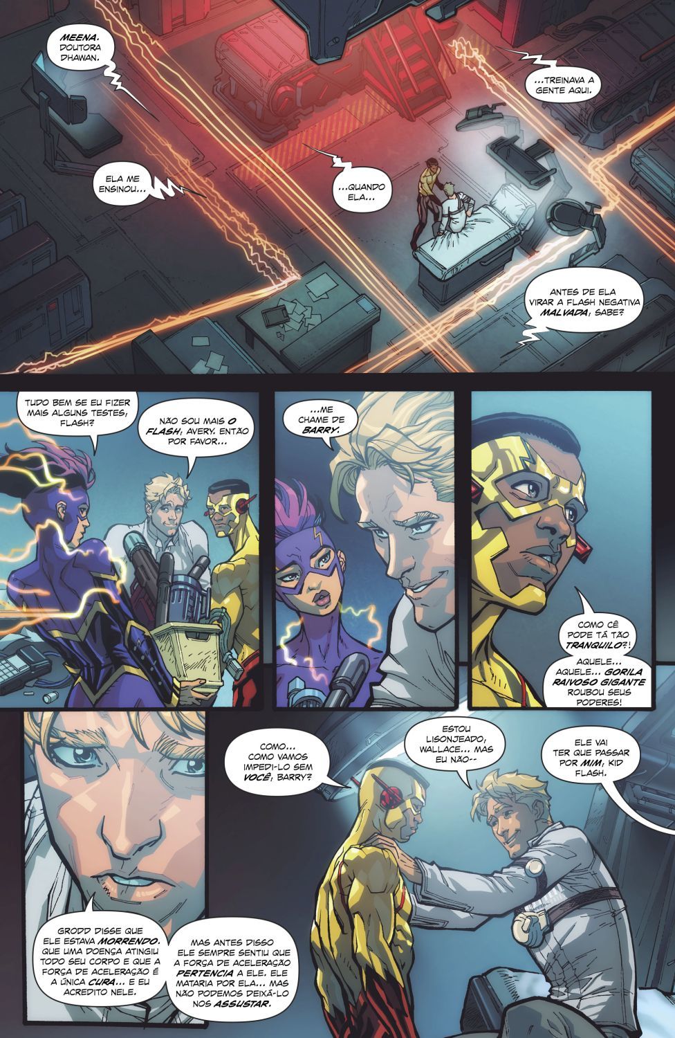 Read DC Rebirth - Flash (PT-BR) PT Manga Online
