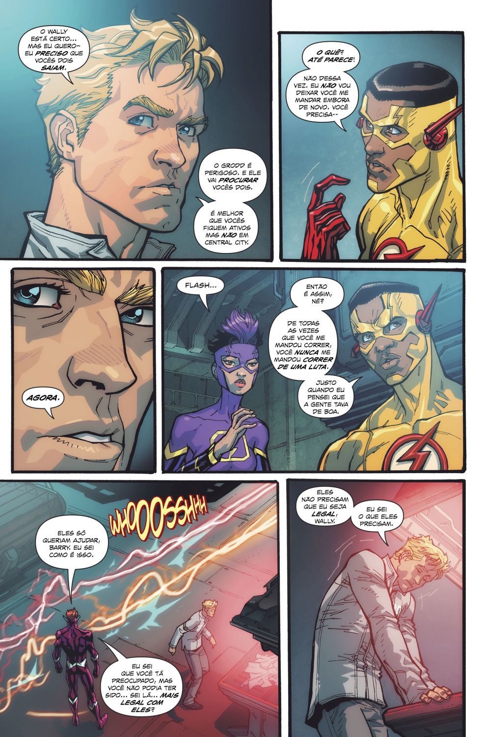 Read DC Rebirth - Flash (PT-BR) PT Manga Online