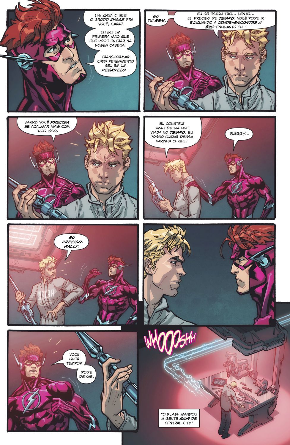 Read DC Rebirth - Flash (PT-BR) PT Manga Online