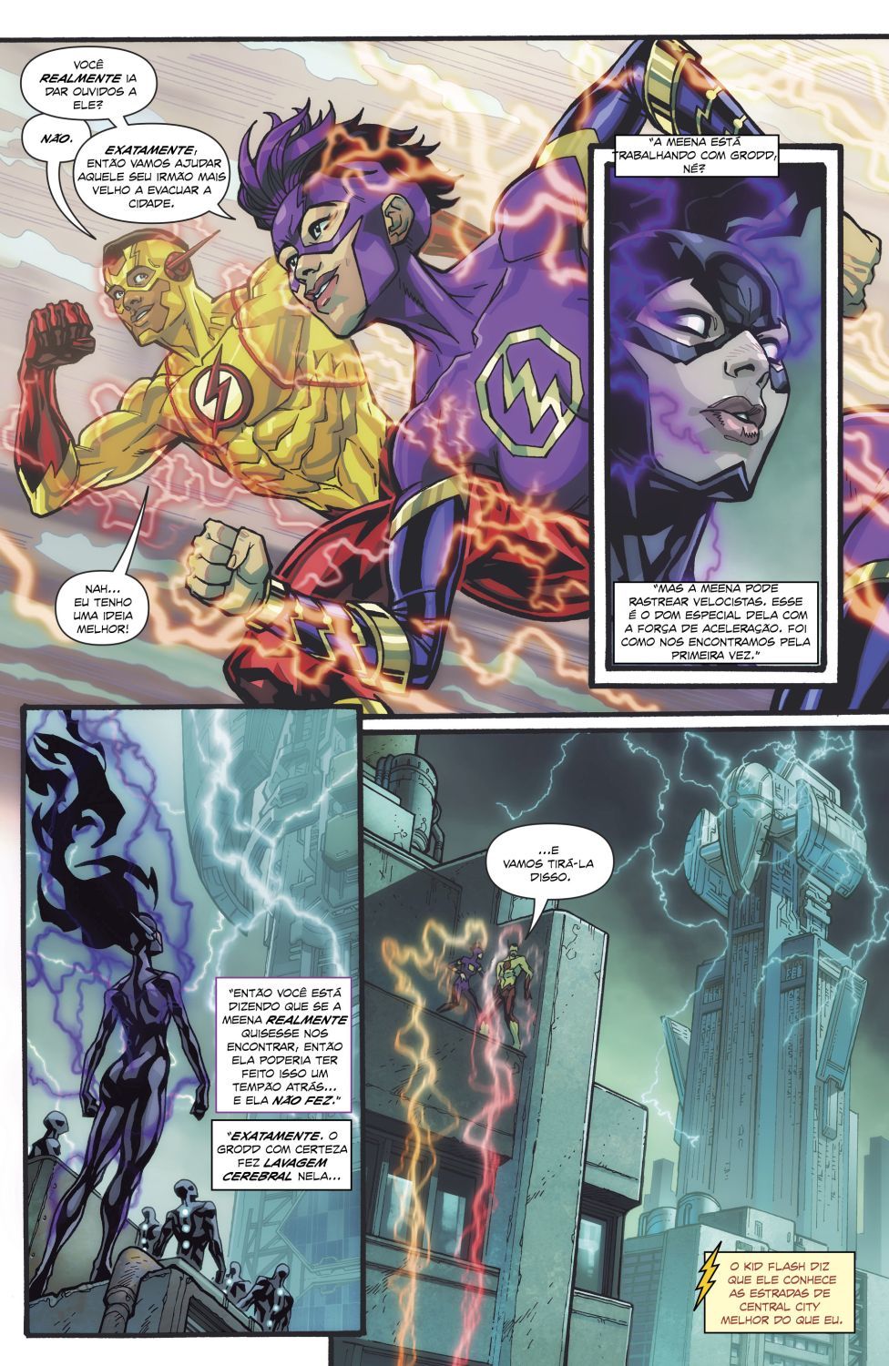 Read DC Rebirth - Flash (PT-BR) PT Manga Online