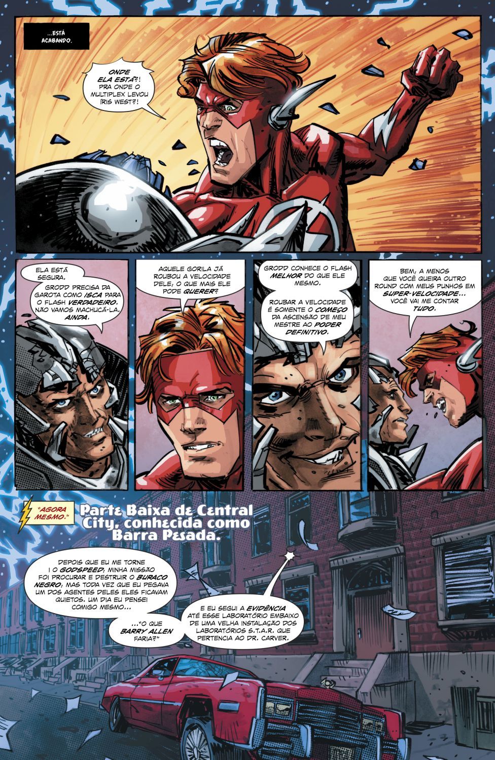 Read DC Rebirth - Flash (PT-BR) PT Manga Online