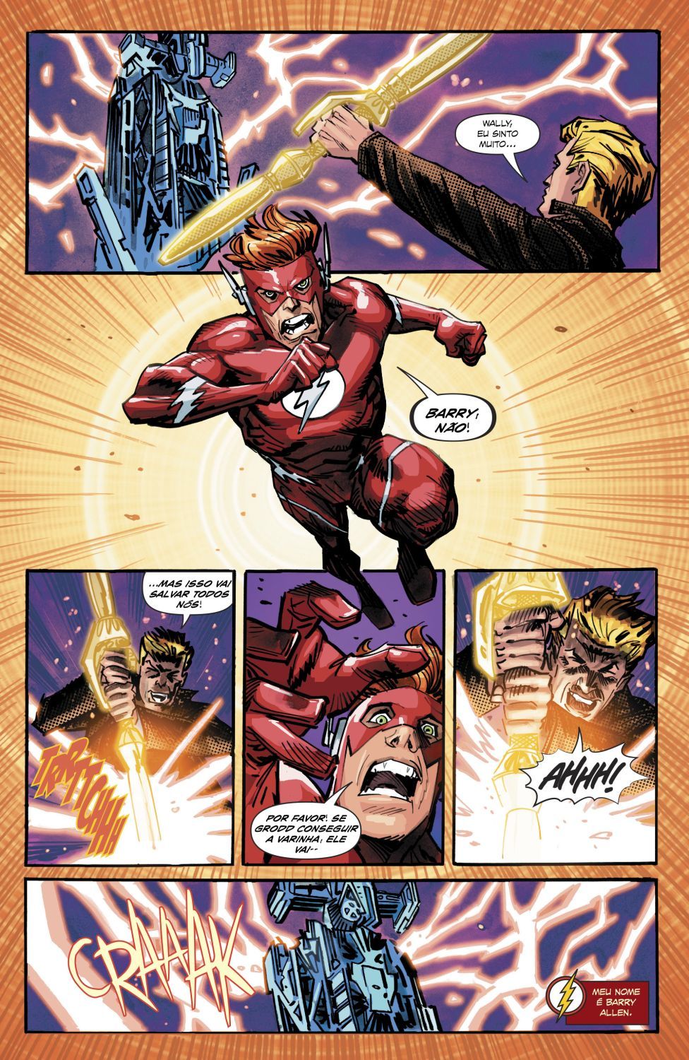 Read DC Rebirth - Flash (PT-BR) PT Manga Online
