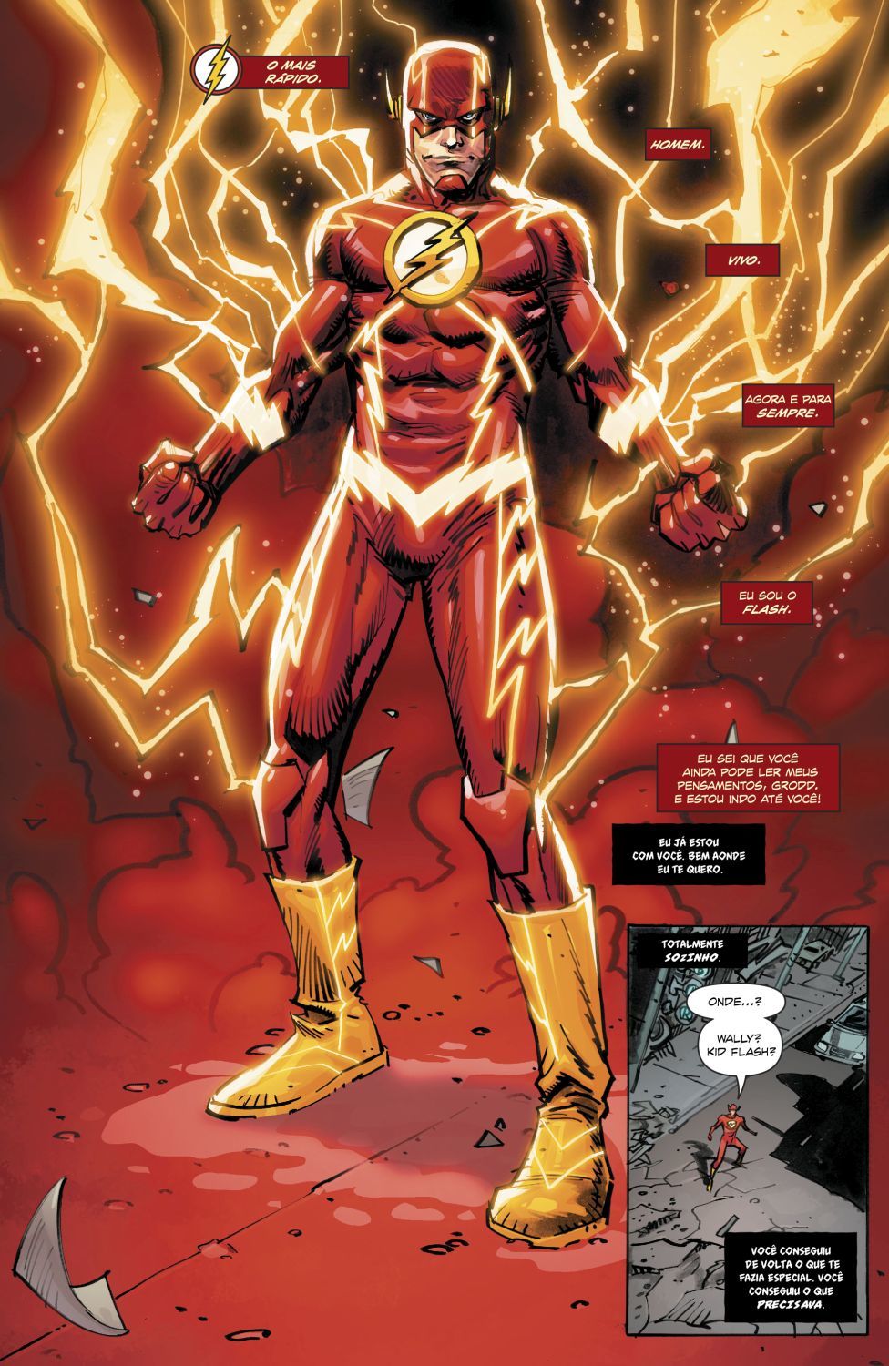 Read DC Rebirth - Flash (PT-BR) PT Manga Online