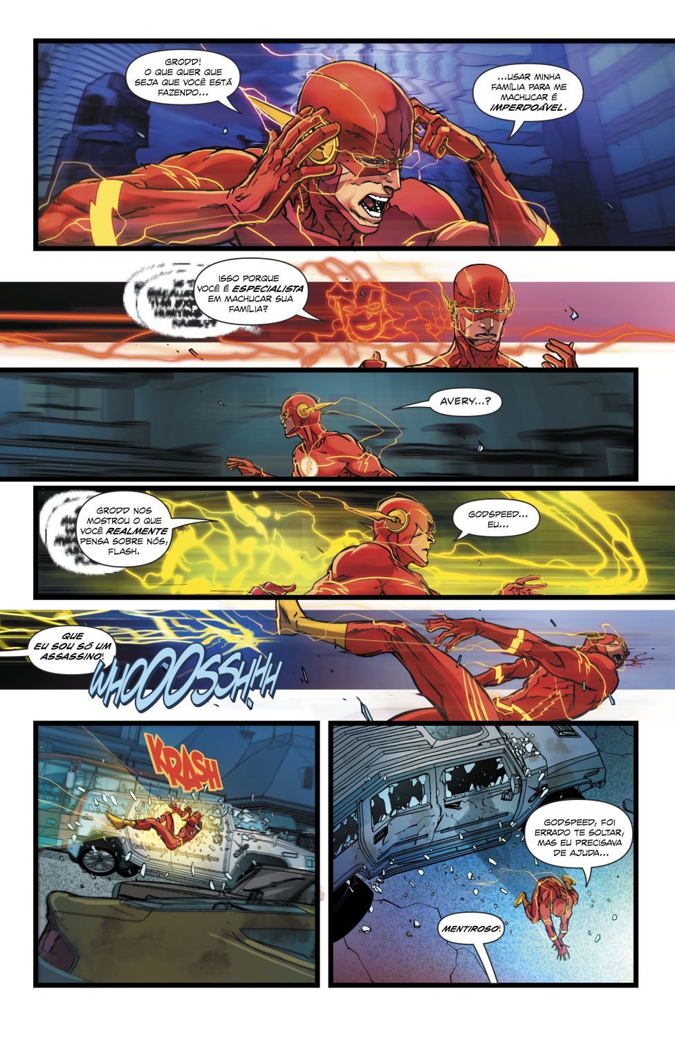 Read DC Rebirth - Flash (PT-BR) PT Manga Online
