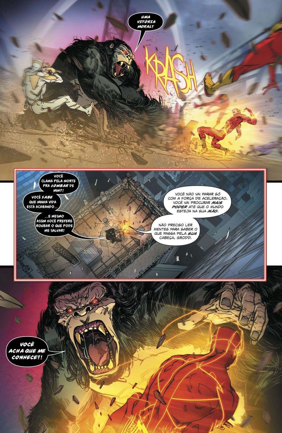 Read DC Rebirth - Flash (PT-BR) PT Manga Online