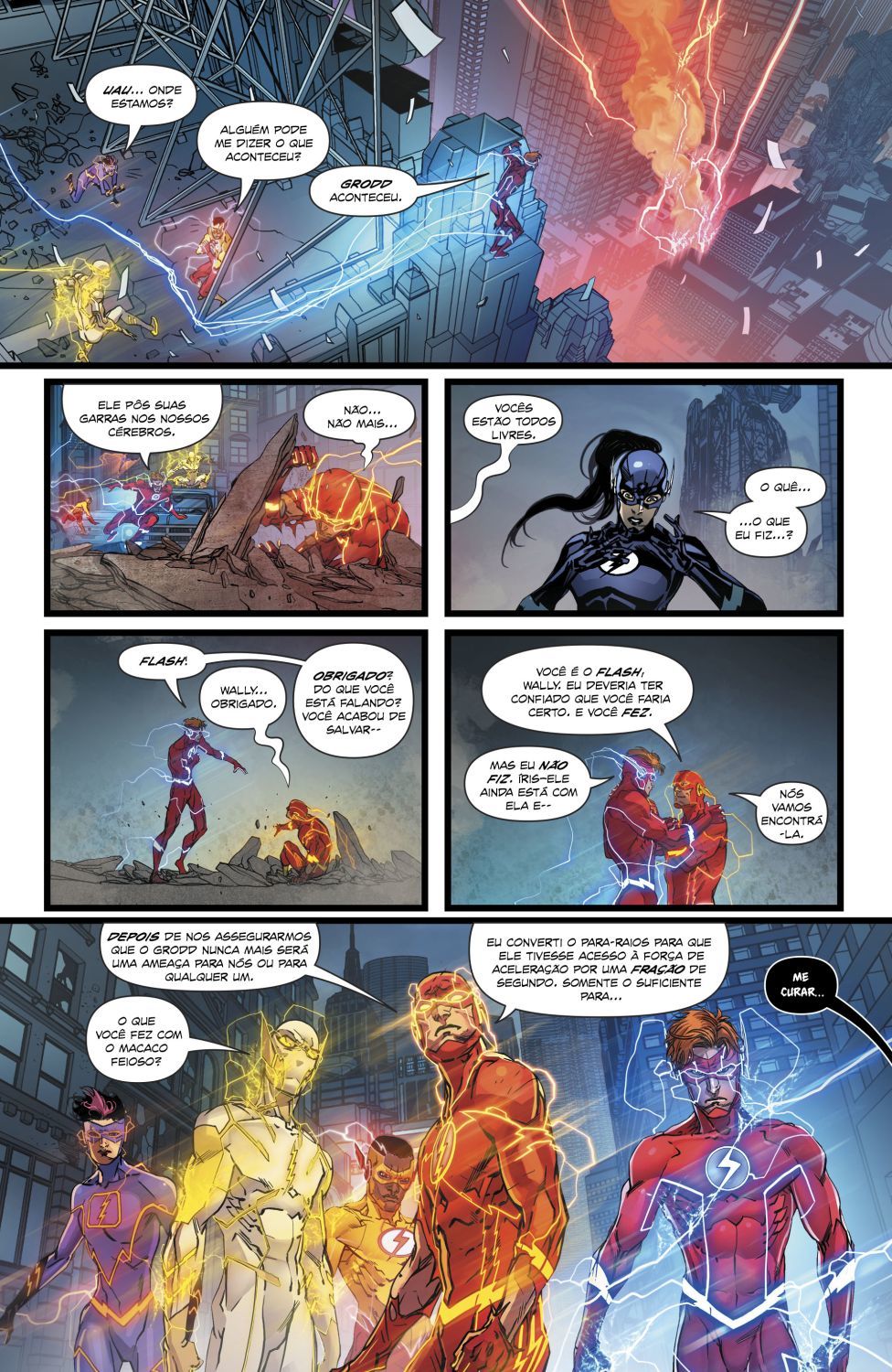 Read DC Rebirth - Flash (PT-BR) PT Manga Online