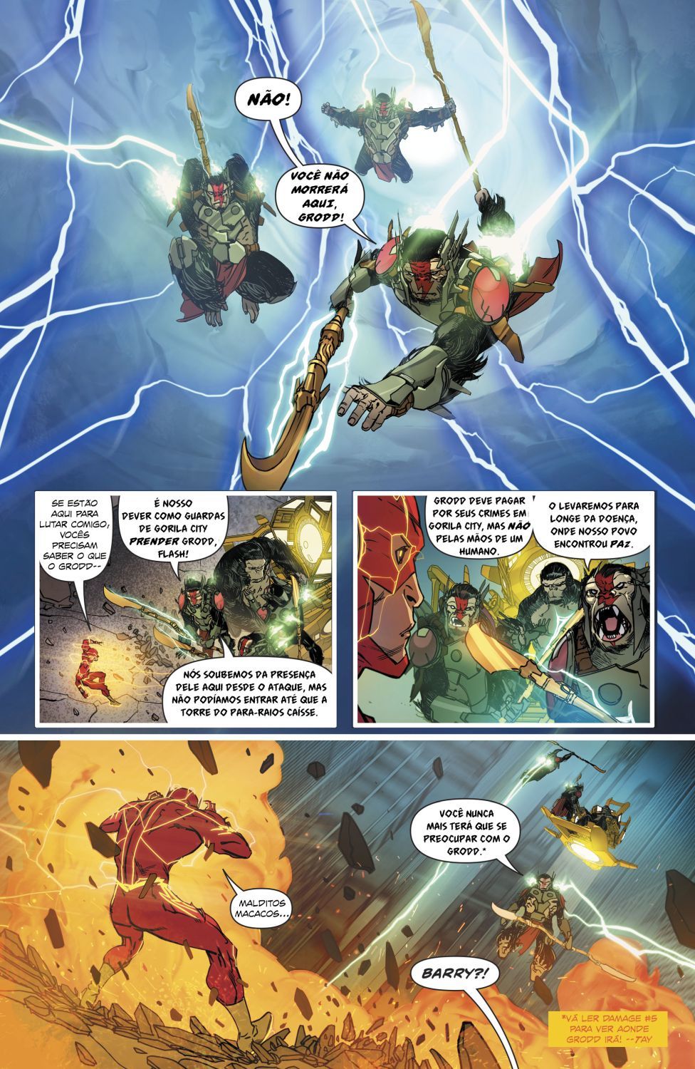 Read DC Rebirth - Flash (PT-BR) PT Manga Online