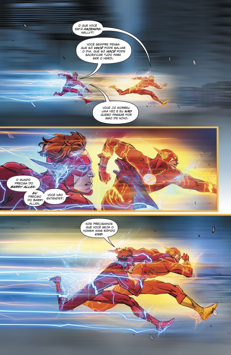 Read DC Rebirth - Flash (PT-BR) PT Manga Online