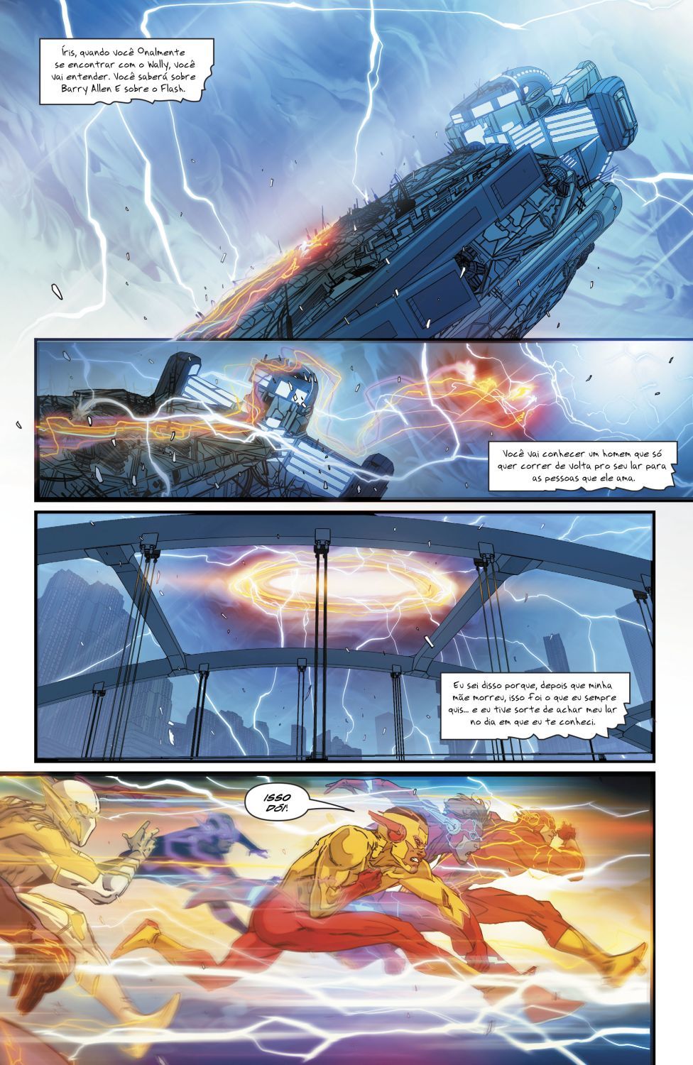 Read DC Rebirth - Flash (PT-BR) PT Manga Online