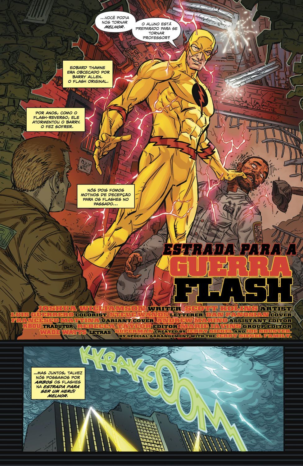 Read DC Rebirth - Flash (PT-BR) PT Manga Online