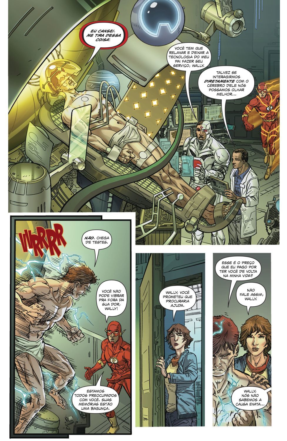 Read DC Rebirth - Flash (PT-BR) PT Manga Online