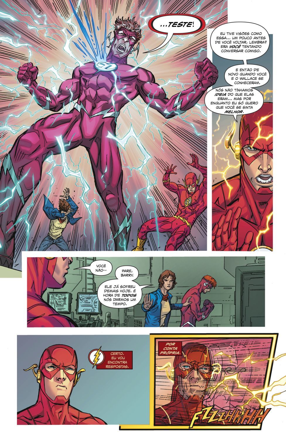 Read DC Rebirth - Flash (PT-BR) PT Manga Online